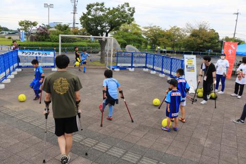 【じんけん啓発DAY】アンプティサッカー体験