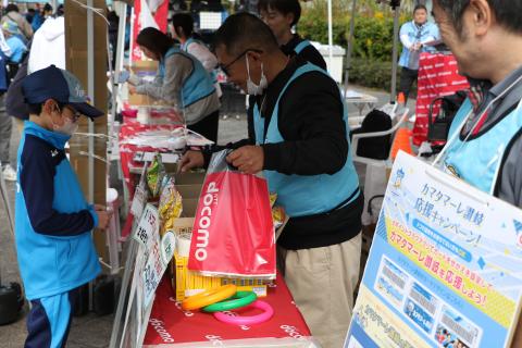 NTTドコモ四国支社ブース