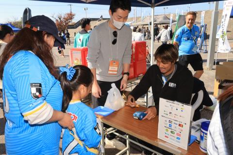 選手1日グッズ販売員